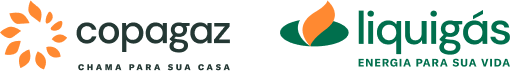 Logos Copagaz e Liquigás