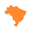 Ícone do mapa do Brasil