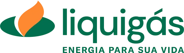 Logotipo Liquigás, com slogan Energia para sua vida